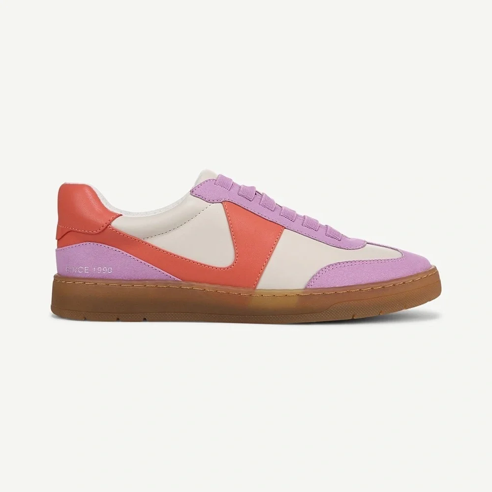 Franco Ponti Sneaker, Purple Coral, 8 WIDE - Picture 2 of 10